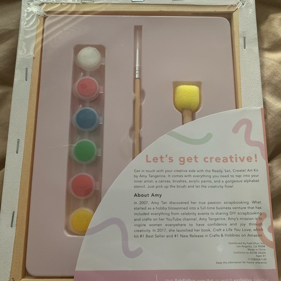 🎨Amy Tangerine “Ready, Set, Create!” Art Set - Picture 2 of 4